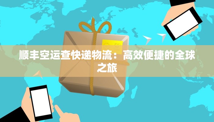 顺丰空运查快递物流：高效便捷的全球之旅