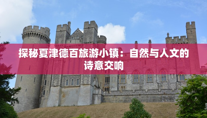 探秘夏津德百旅游小镇:自然与人文的诗意交响 探秘夏津德百旅游小镇:自然与人文的诗意交响